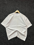 Men’s 240 GSM Oversized White T-Shirt