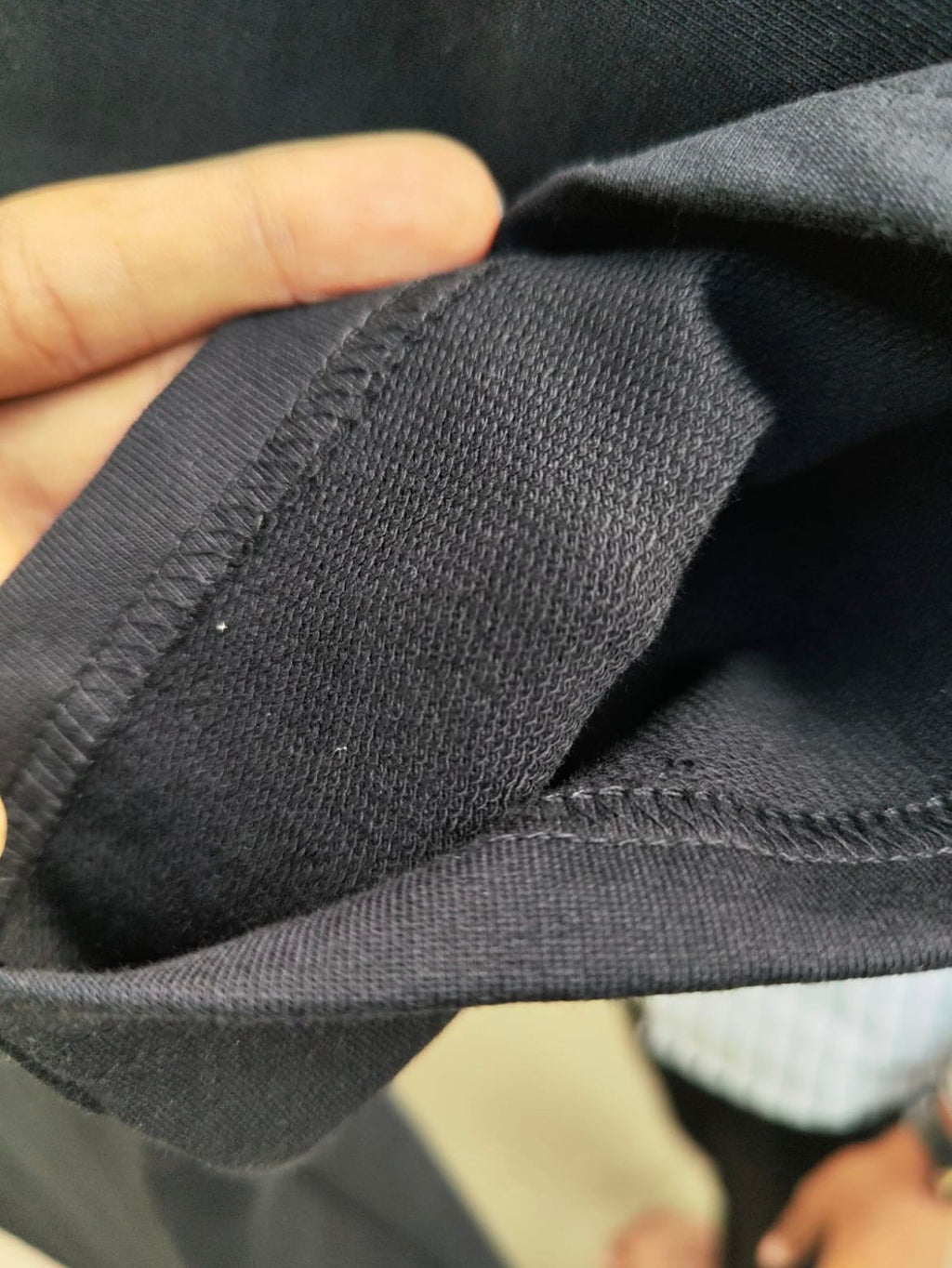 Men’s 240 GSM Oversized Black T-Shirt